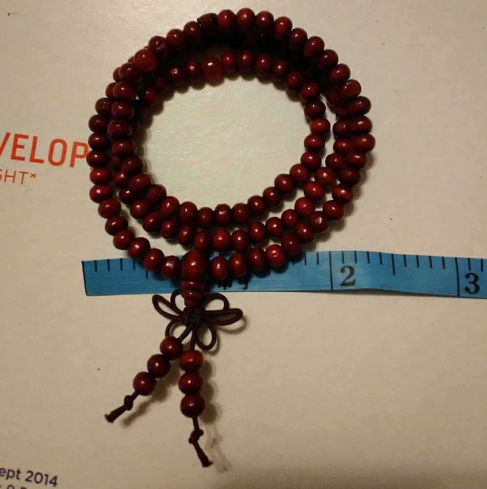 Buddhist Buddhism Handmade bead Bracelet/Necklace